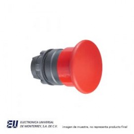 PULSADOR HONGO MOMENTANEO ROJO 40MM – ZB5AC4