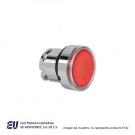 CABEZA PARA PULSADOR ILUM ROJO – ZB4BW343