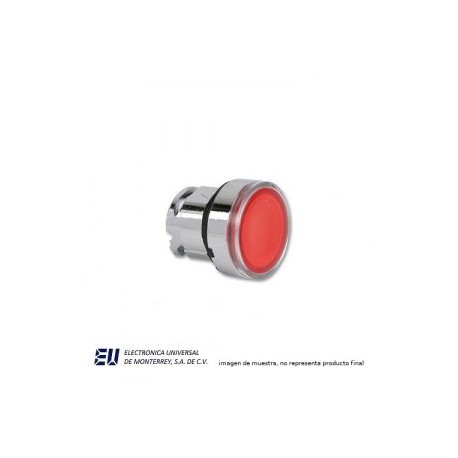 CABEZA PARA PULSADOR ILUM ROJO – ZB4BW343