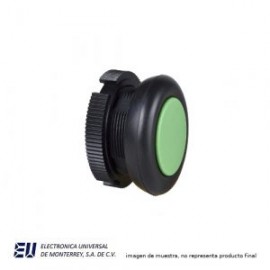 PULSADOR VERDE  PARA BOTONERA COLGANTE 22MM – XACA9413