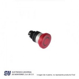 BOTON HONGO ILUM ROJO 22MM C28DM10 – UC28DM10