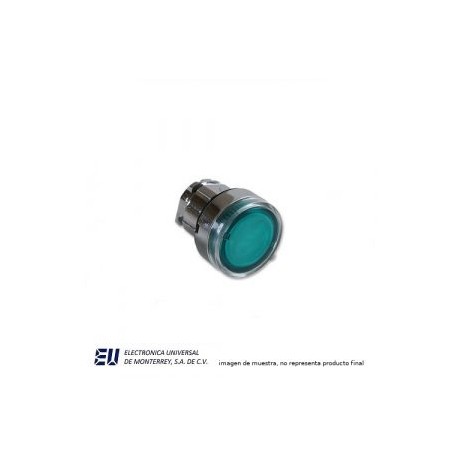 CABEZA P/PULSADPR ILUM VERDE METALICO 22MM – ZB4BW33